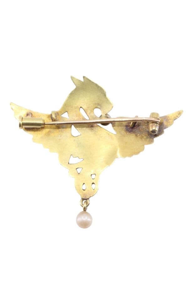 BROCHE CHIMÈRE ART-NOUVEAU — vue 2