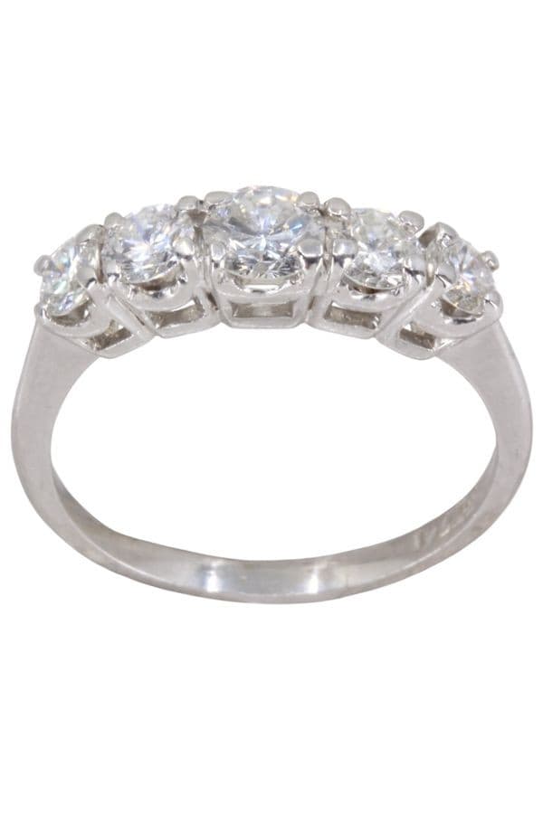 BAGUE JARRETIÈRE DIAMANTS — vue 1