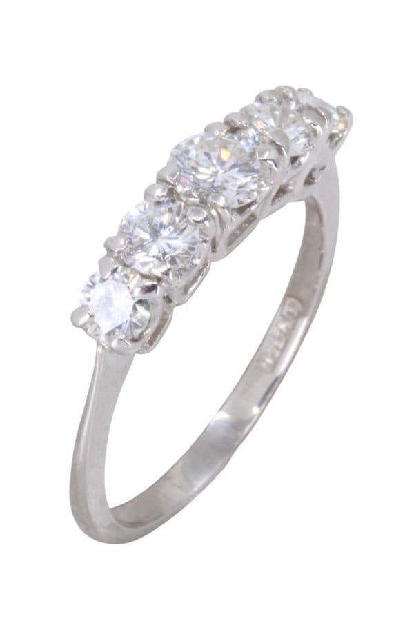 BAGUE JARRETIÈRE DIAMANTS — vue 3
