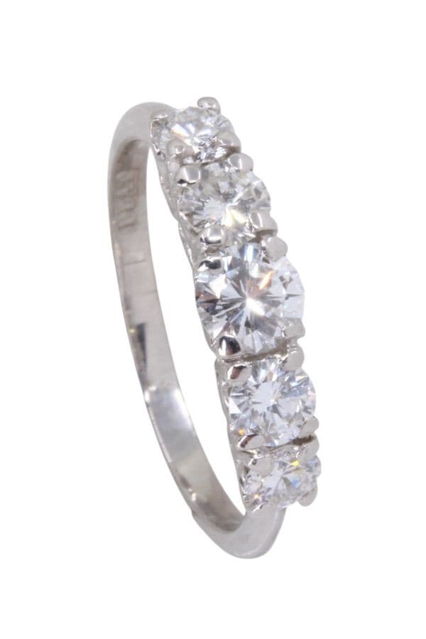 BAGUE JARRETIÈRE DIAMANTS — vue 5