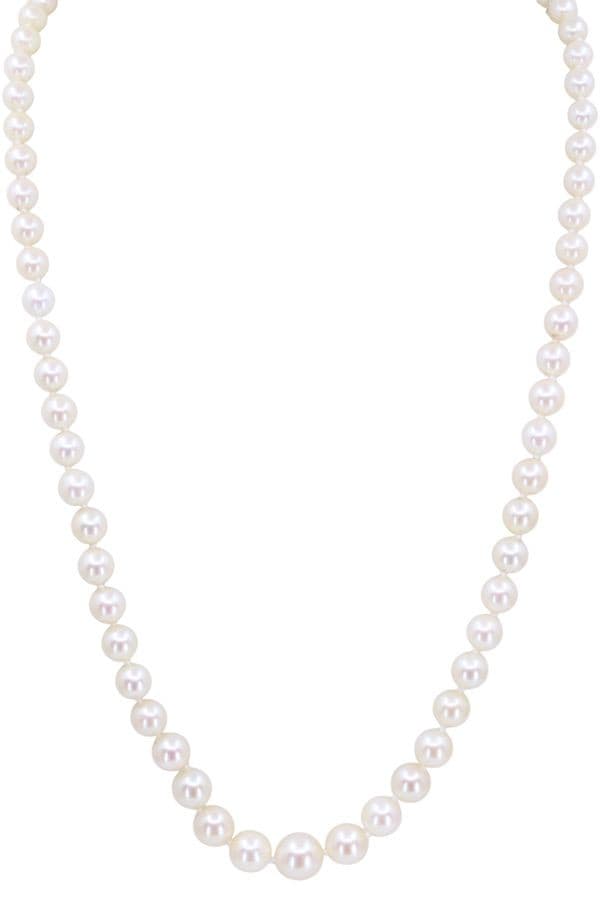 COLLIER DE PERLES EN CHUTE — vue 1