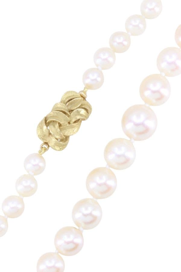 COLLIER DE PERLES EN CHUTE — vue 3