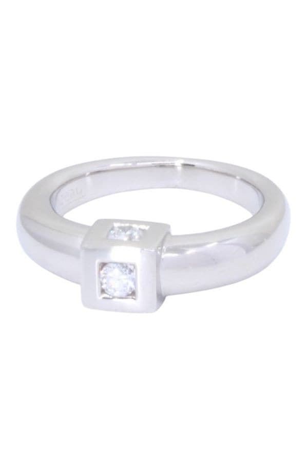 BAGUE CUBE DIAMANTS — vue 5