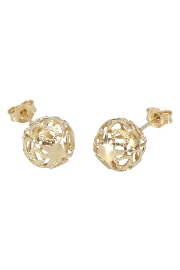 BOUCLES D'OREILLES BOULES — vue 3