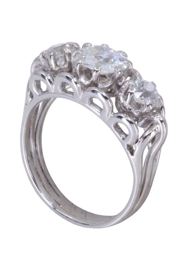 BAGUE JARRETIÈRE DIAMANTS — vue 4