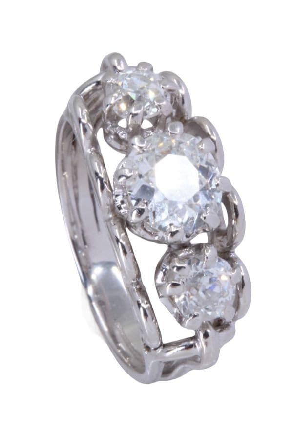 BAGUE JARRETIÈRE DIAMANTS — vue 5