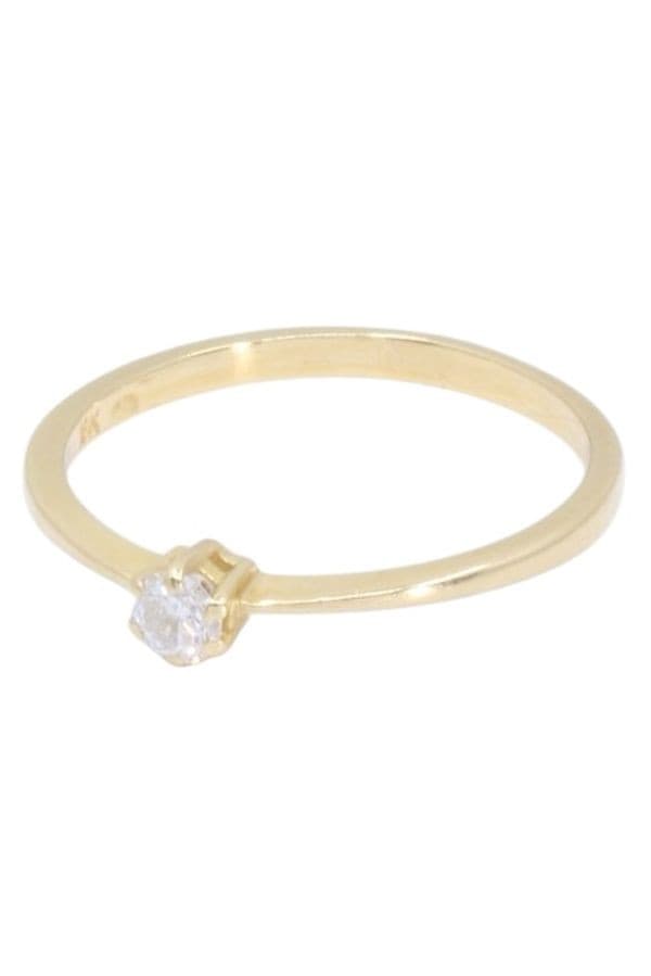 SOLITAIRE DIAMANT 0.15 CARAT — vue 6