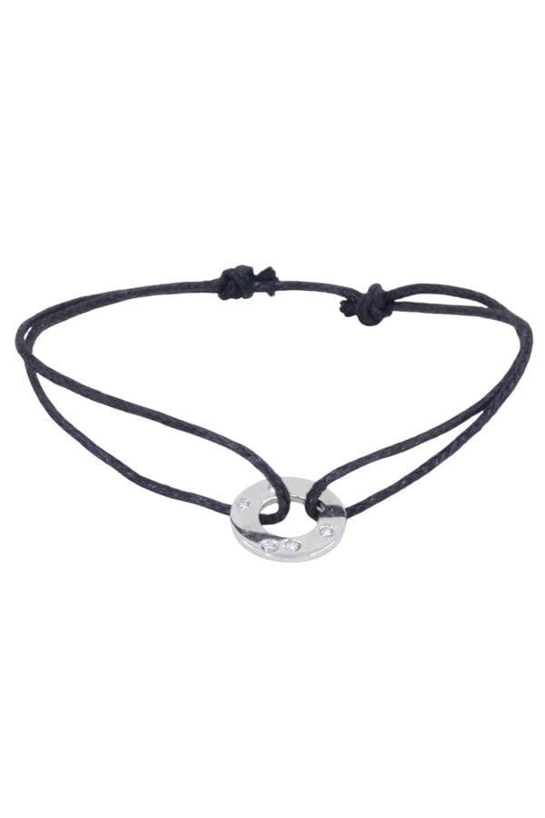 BRACELET DINH VAN CIBLE DIAMANTS — vue 1