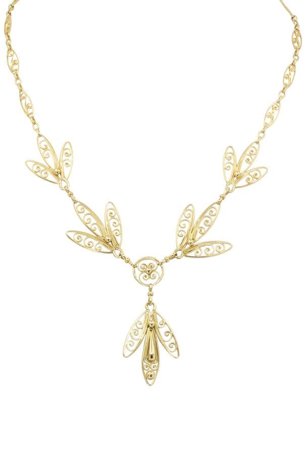 COLLIER FILIGRANE ANCIEN — vue 1