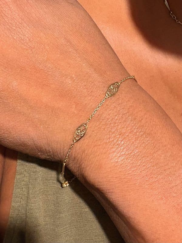BRACELET FILLIGRANE MODERNE — vue 2
