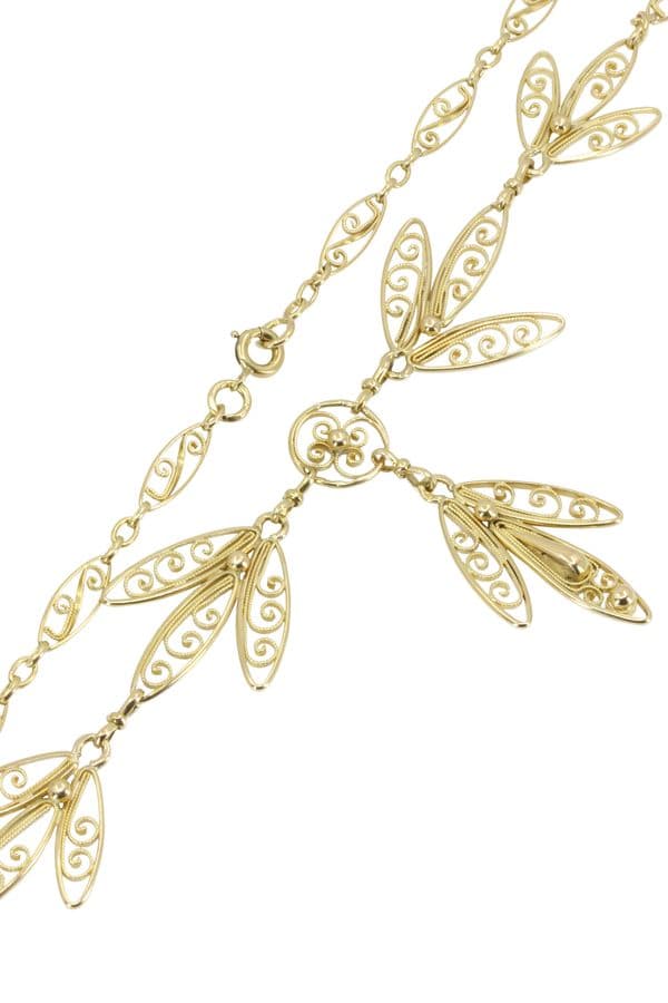 COLLIER FILIGRANE ANCIEN — vue 3