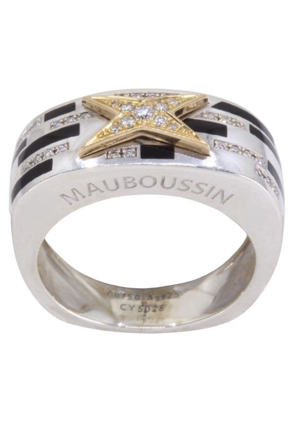 BAGUE MAUBOUSSIN "LE JOUR DE LA NOUVELLE STAR"