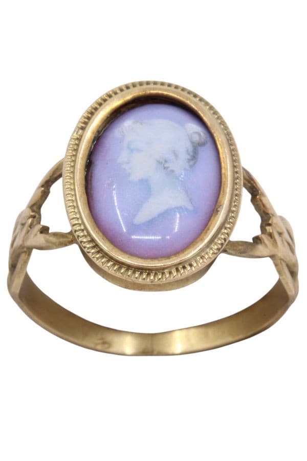 BAGUE EMAIL DE LIMOGES — vue 1