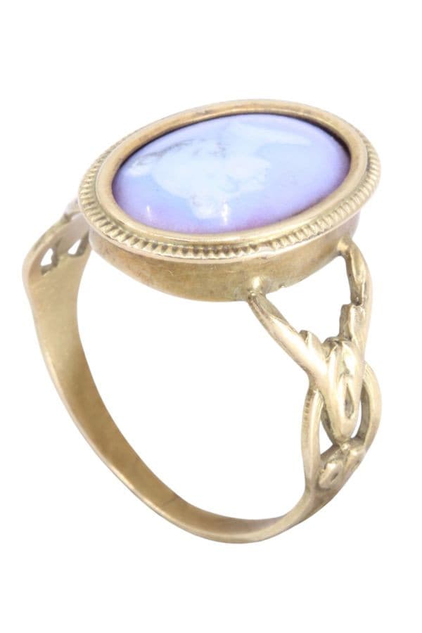 BAGUE EMAIL DE LIMOGES — vue 4