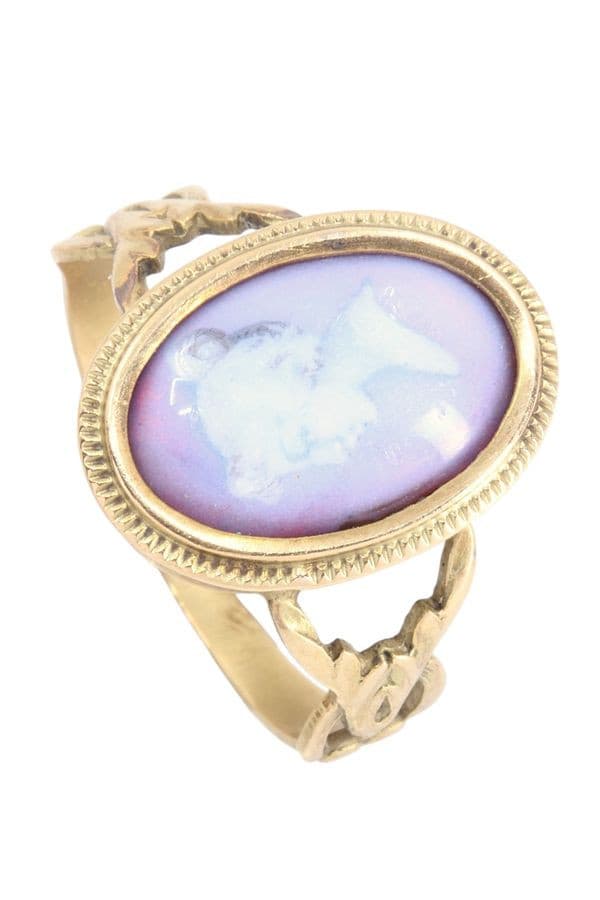 BAGUE EMAIL DE LIMOGES — vue 5