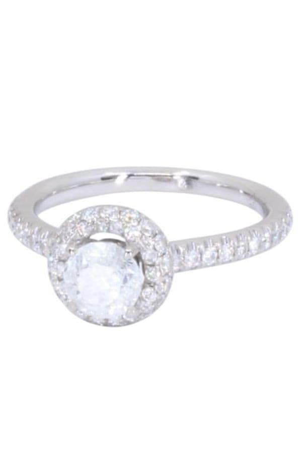 BAGUE DIAMANTS MODERNE — vue 5