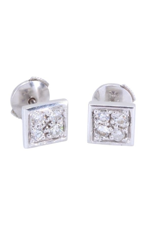 CLOUS CARRÉS DIAMANTS — vue 3
