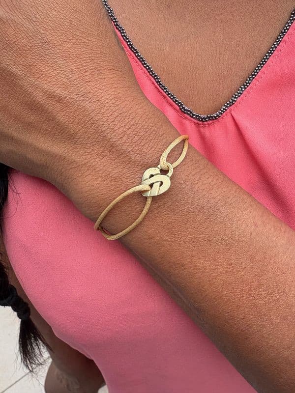 BRACELET POIRAY "COEUR ENTRELACÉ" — vue 2