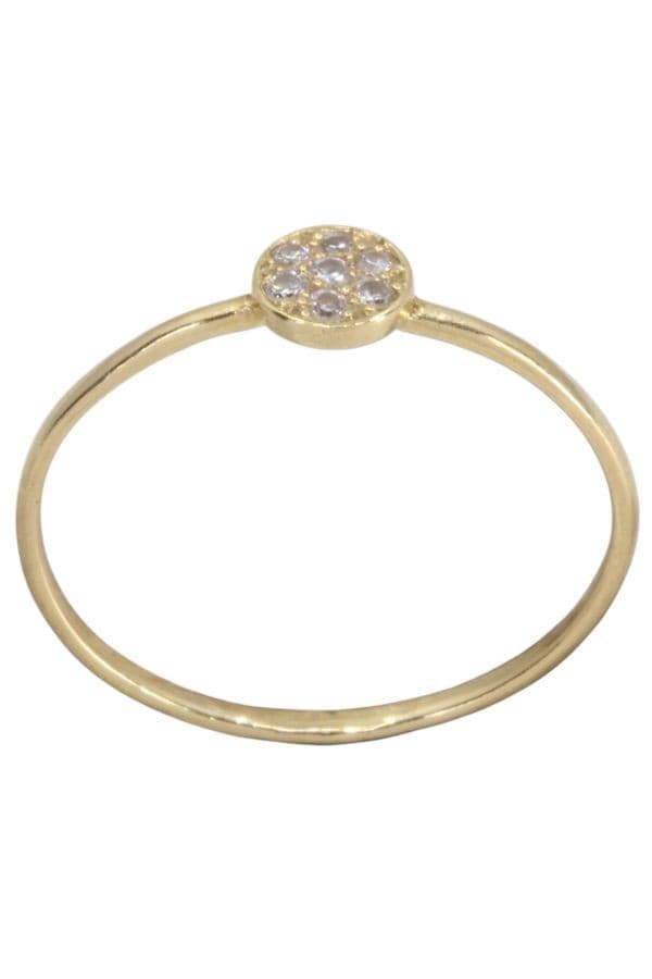 BAGUE FIL DIAMANTS — vue 1
