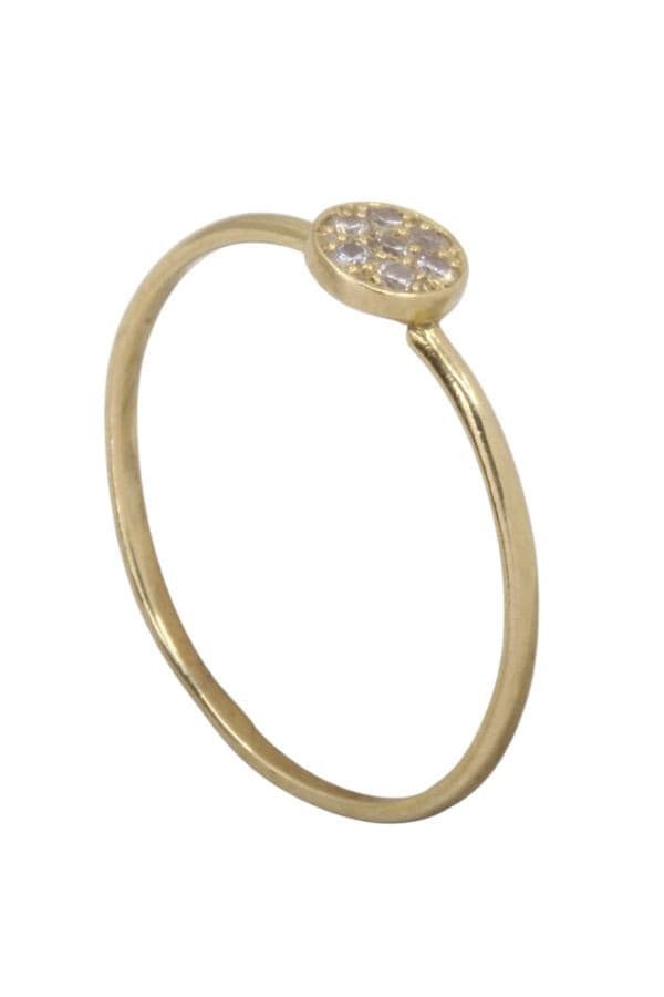 BAGUE FIL DIAMANTS — vue 4