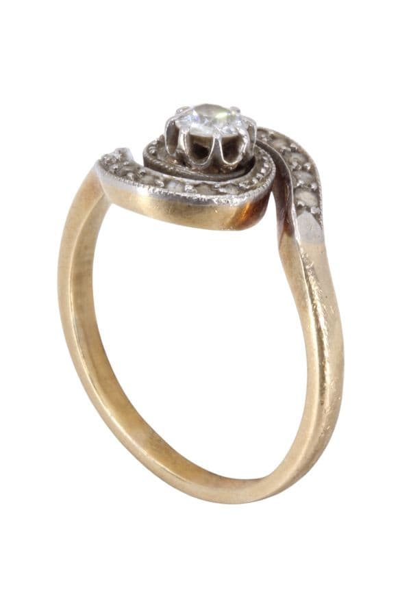 BAGUE TOURBILLON DIAMANT — vue 4