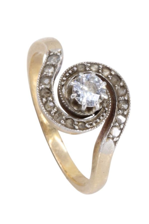 BAGUE TOURBILLON DIAMANT — vue 5