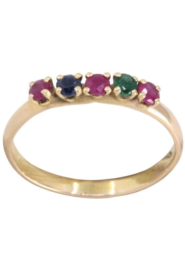 BAGUE TUTTI FRUTTI — vue 1
