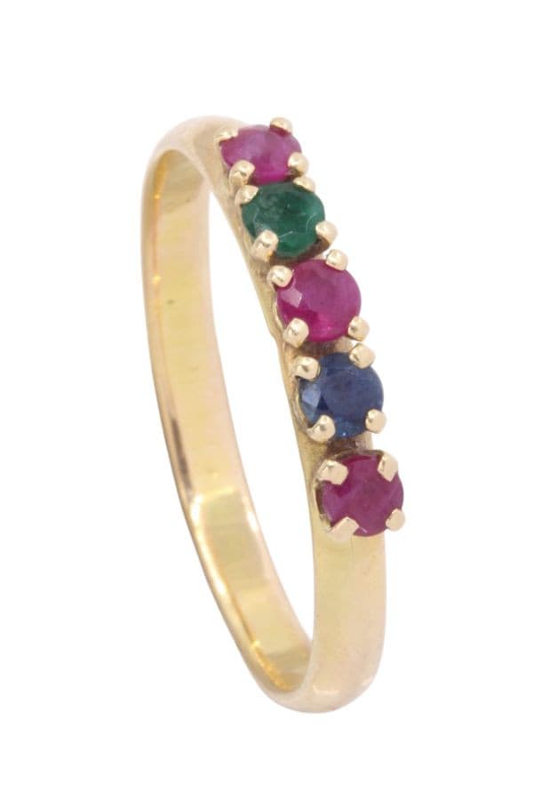 BAGUE TUTTI FRUTTI — vue 4