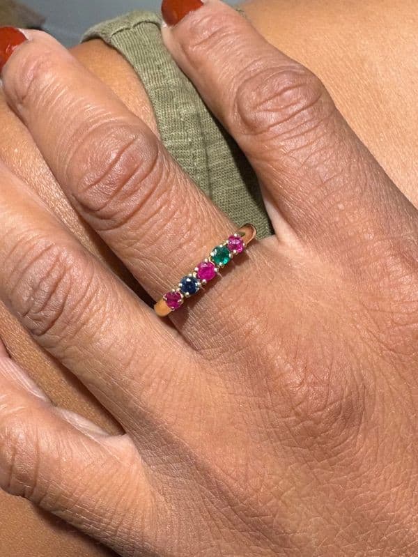BAGUE TUTTI FRUTTI — vue 2