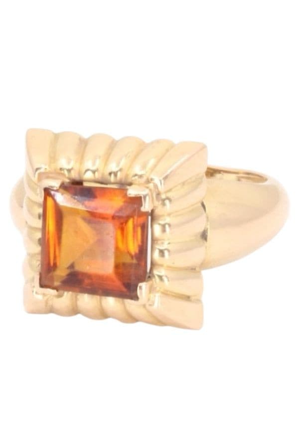 BAGUE CITRINE MODERNE — vue 6