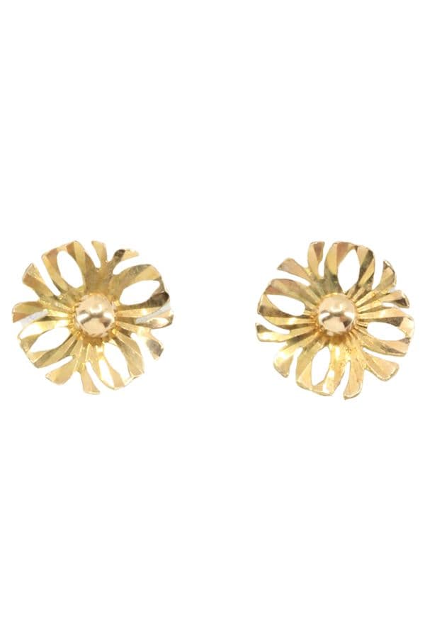 BOUCLES D'OREILLES FLEURS — vue 1