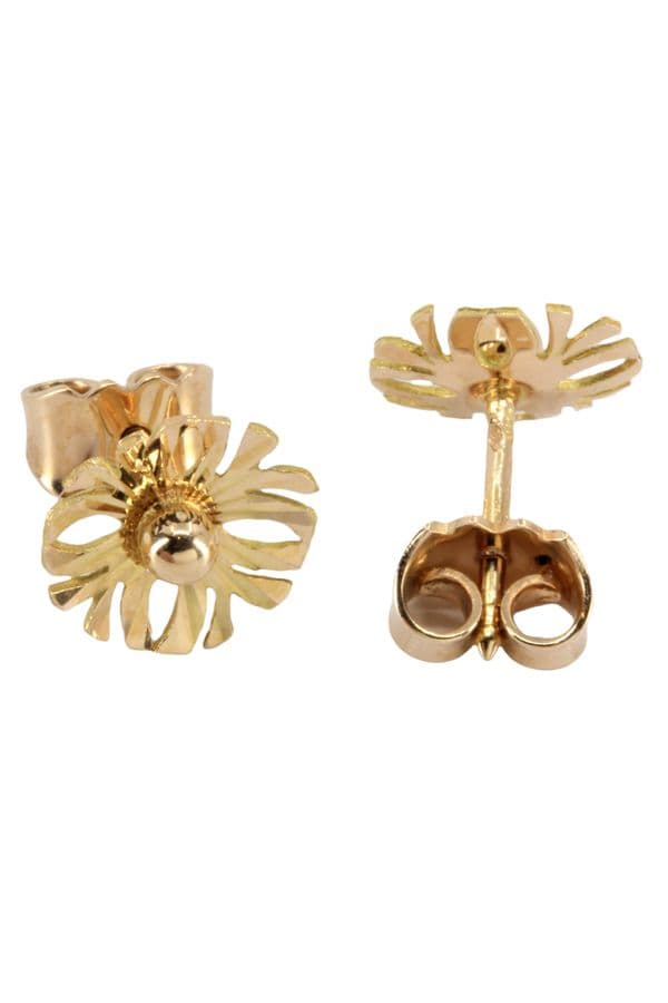 BOUCLES D'OREILLES FLEURS — vue 2
