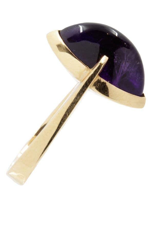 BAGUE MODERNE AMÉTHYSTE — vue 4