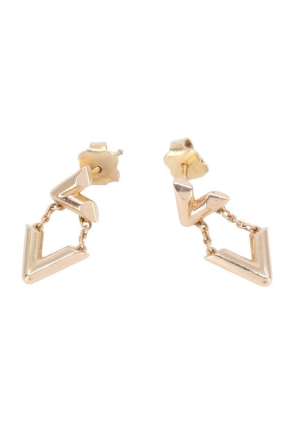 BOUCLES D'OREILLES L. VUITTON VOLT UPSIDE DOWN — vue 3