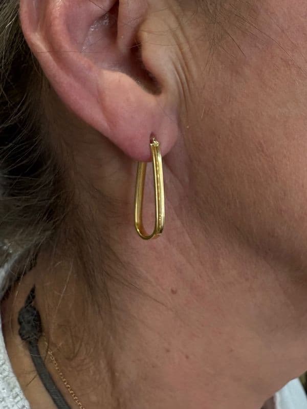 BOUCLES D'OREILLES CRÉOLES — vue 2
