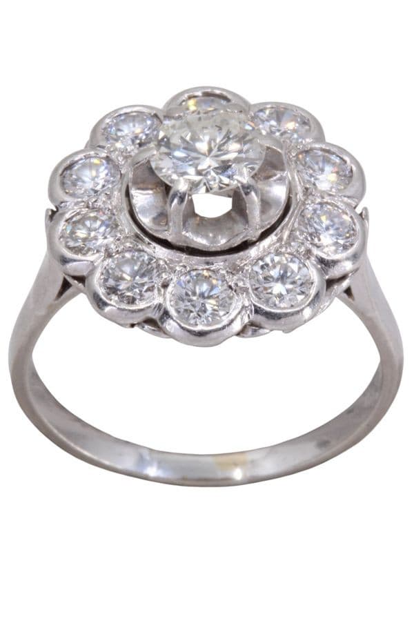 BAGUE MARGUERITE DIAMANTS