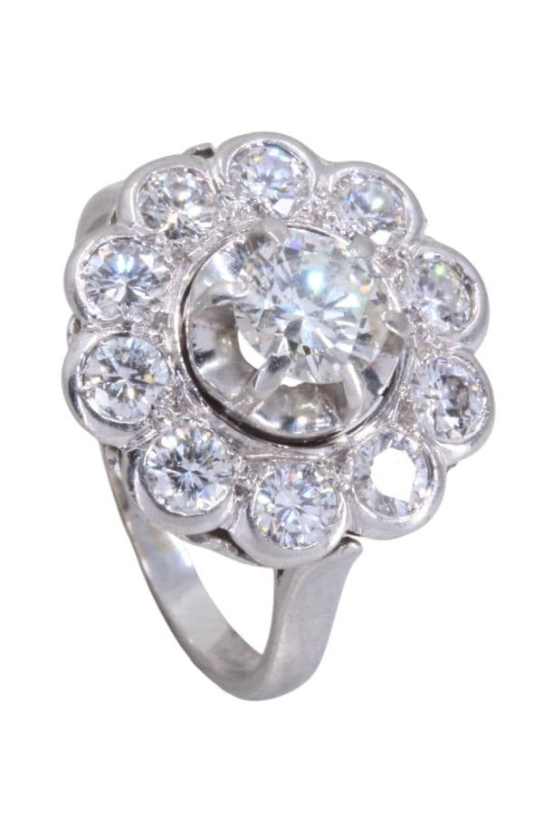 BAGUE MARGUERITE DIAMANTS — vue 5