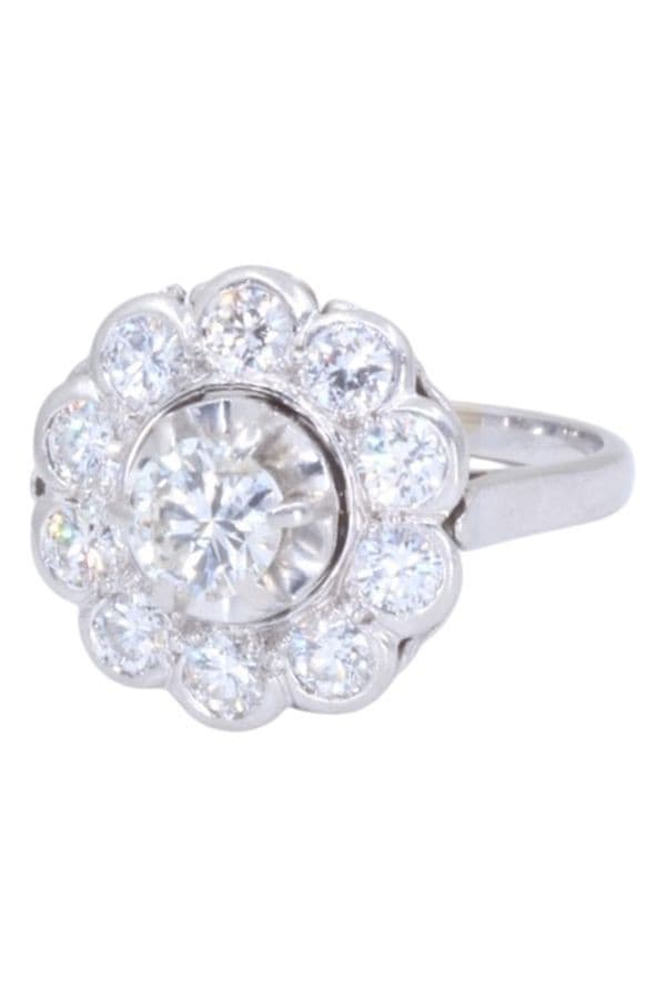 BAGUE MARGUERITE DIAMANTS — vue 6