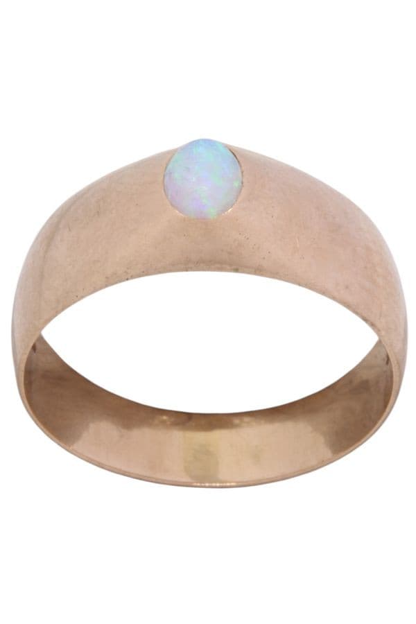 BAGUE JONC OPALE — vue 1