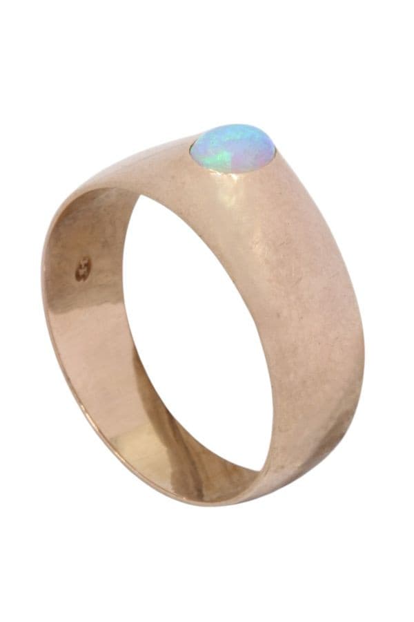 BAGUE JONC OPALE — vue 4