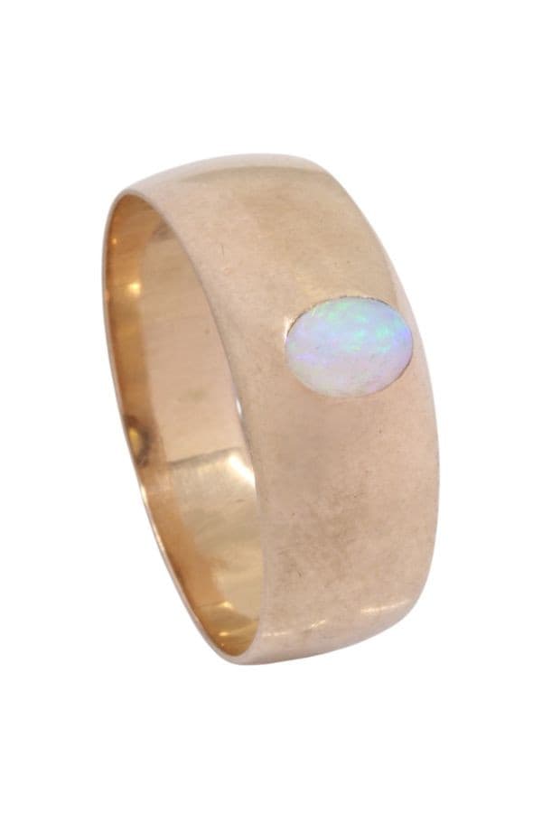 BAGUE JONC OPALE — vue 5