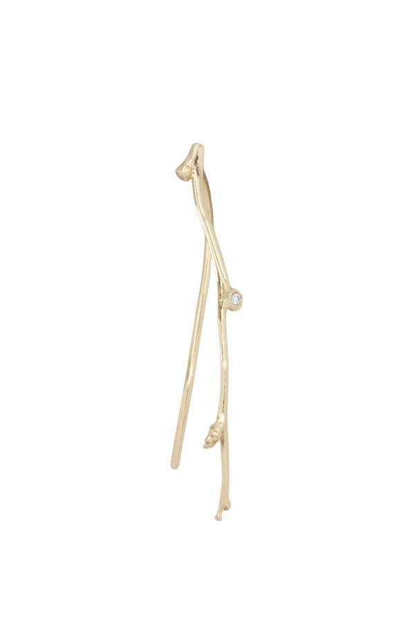 MONO BOUCLE D'OREILLE DIAMANT — vue 1