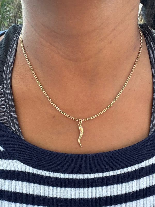 PENDENTIF CORNE D'ABONDANCE — vue 2