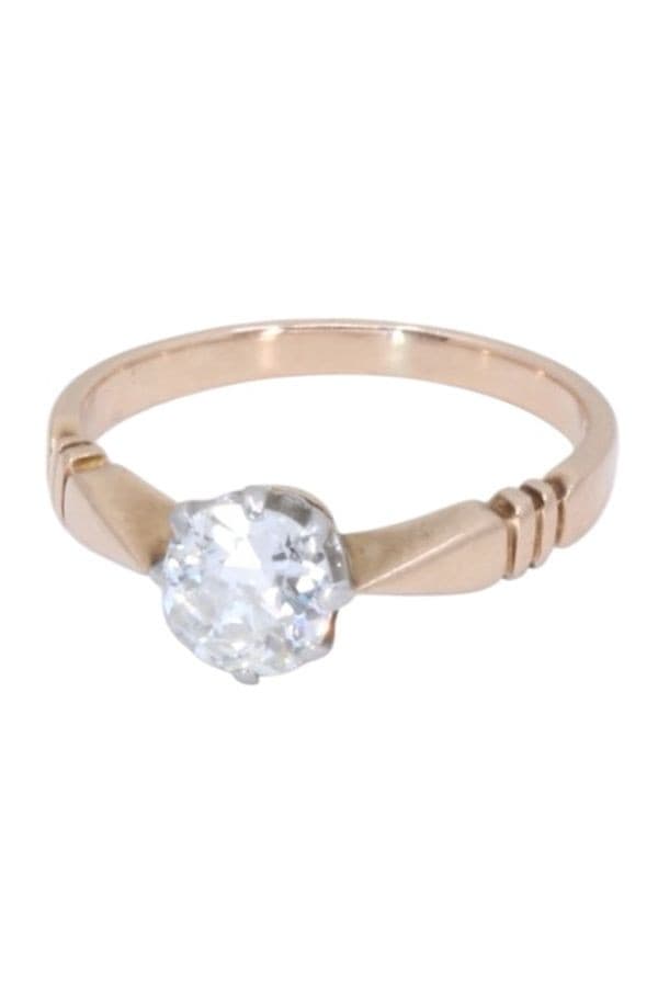 SOLITAIRE ANCIEN DIAMANT — vue 6