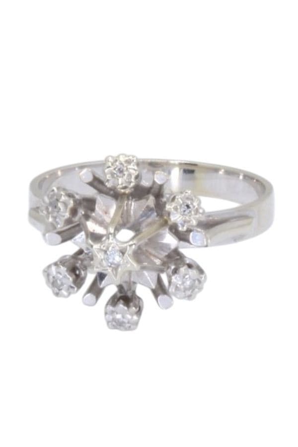BAGUE FLEUR DIAMANTS — vue 6