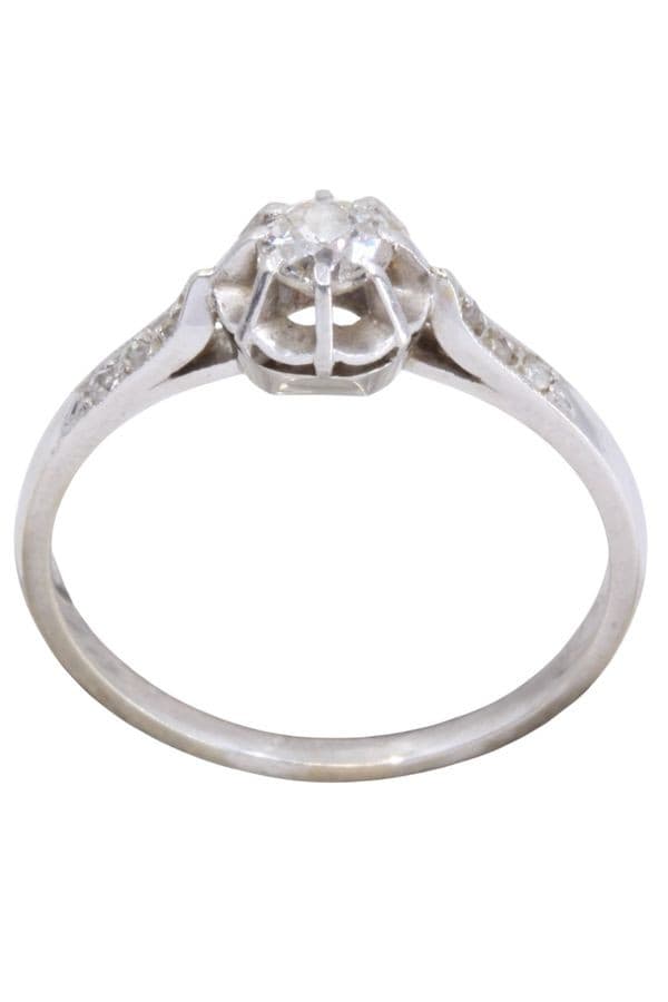 SOLITAIRE ANCIEN DIAMANTS — vue 1