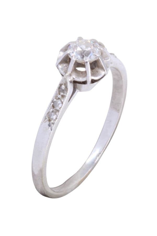 SOLITAIRE ANCIEN DIAMANTS — vue 3