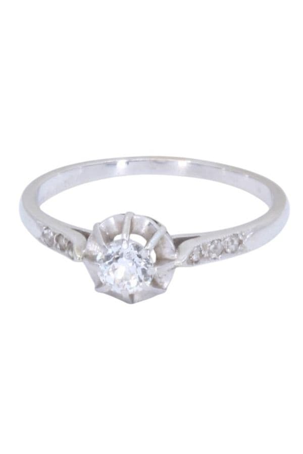 SOLITAIRE ANCIEN DIAMANTS — vue 6