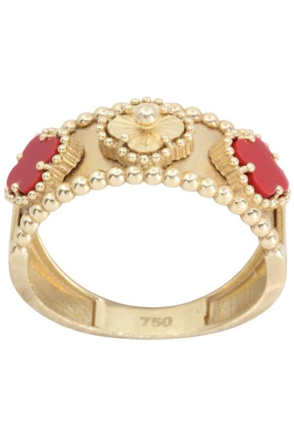 BAGUE 3 TRÈFLES — vue 1