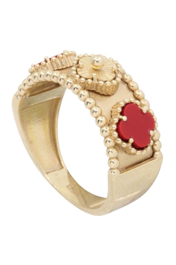 BAGUE 3 TRÈFLES — vue 4